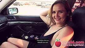 キャンディ・アレクサの巨乳をベルリン空港野外でガン突き興奮！