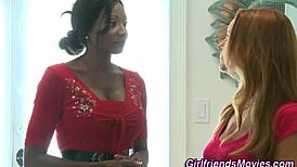 Hey, wanna watch this lesbian milf kiss her hot babe?