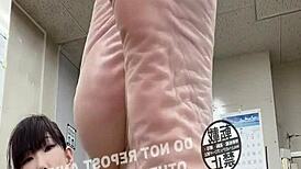 office asian japanese feet fetish
