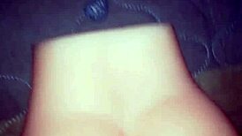 I test my big ass silicone toy for intense cock play