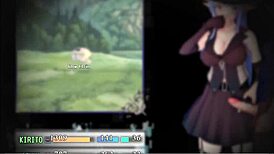 my sis giving blowjob under the counter at work 😳 part 9