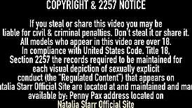 Did you see chad pour his sperm all over natalia starr's pretty face after intense sex?