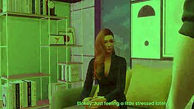 Velvet Touch: Naughty 3D Hentai Preview Teases Sensual Massage