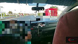 Fucking on motorbike in Sinai desert turns me on!