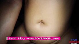 Bar Girl Teases Hot Man