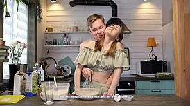 Russian teen pounded hard in missionary style