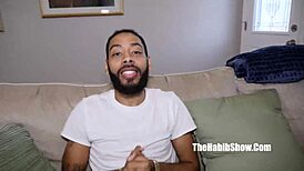 Ebony Teen Swallows BBC from Majiik Montana in Hood