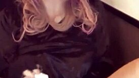 i'm crossdressing with cat ears and masturbating on stream, oops