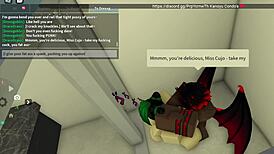 dracos bizarre blacking session unfolds with wild twists.