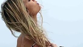 Beautiful blonde milf Francy Torino exposes stunning body while posing