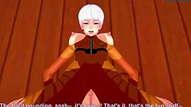 Valkyrie gets fucked in 3D anime fantasy by Apex Legends characters