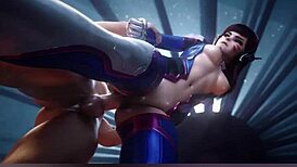 this hentai anime 3d compilation features big ass and ass scenes 😍