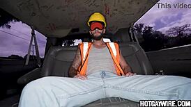 Construction Worker Tricked and Sucked by a Man in Wild Twist