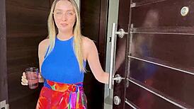 Man, I totally banged my best friend's hot stepmom with huge tits, couldn't resist!