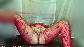 Mature couple engages in wild watersports fetish