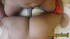 Carioca Negona Gets Fucked And Cummed Inside