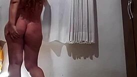 Undressing Transparent Black Skirt And Sexy Yellow Panties! Big Ass Pov