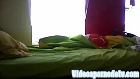 Amateur Latina teen gets fucked hard