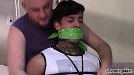 Muscular Brazilian Guy Tied Up and Gagged in Audition Preview
