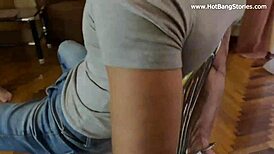 Judo Girl Shrima Malati Performs Femdom Handjob With Lactating Milk