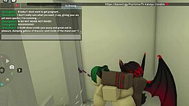 dracos bizarre blacking session unfolds with wild twists.