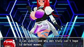 Girl b hero battles monster lord in part 36