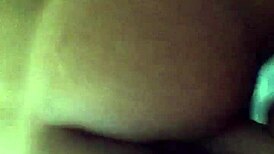 Prostitute in trimmed video action