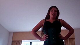 Secretly Loving To Suck Cock In Femdom Humiliation