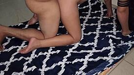 This is the perfect pose to finish inside my sexy Latina sister-in-law.