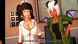 I want harem magic and magic monsters in hg champion of realms here we go