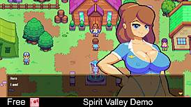 Spirit Valley Demo Features Anime Game Elements.