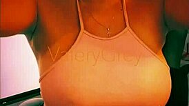 omg sexy latina valerygrey fingering wet shaved pussy