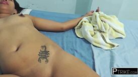 This asian petite teen gets invited to suck in the storyline.