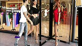 Intertwined 22: Waking Up Beside Sexy Topless Brunette for Hot Action.