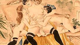 Curious About Vintage Erotic Drawings in Anime Style?