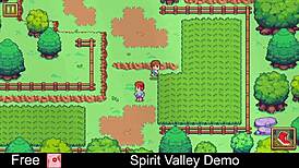 Spirit Valley Demo Features Anime Game Elements.