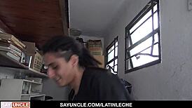 LatinLeche - Latino Sucking and Fucking Boss Cock for Extra Cash