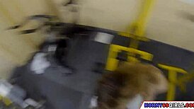 Hey Bu Kolej Kızına Seksi Am Egzersizleri Öğretirken İzle!