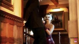 Masked Slave Assists Master