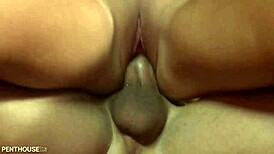 Tasha Reign, Your Nymphomaniac Stripper Girlfriend, Rips Clothes for Shaved Pussy Action