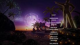 Creampied cartoon character in hot anal action