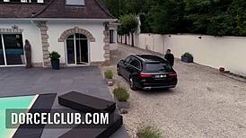 clea gaultier feels sudden urge in kitchen