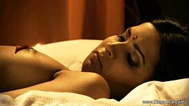 Classic Indian Beauty Strips and Teases in Retro Dance