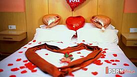 the wedding day turned into wild ebony ass worship and rough muff diving