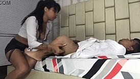 Horny Doctor Sucks Patient’s Cock During Recovery In Wild Hospital Scene