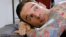 Nurumassage Teen Fakes Being Masseur For Hot Client