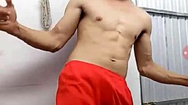 Exciting gay show on Blued featuring hot guys.