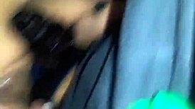 María Martínez sneaks a quick blow while he's away.