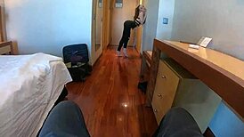 Russian Misha Maver's Intense Blowjob Ending in Cum