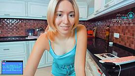 Hey, can you clean the kitchen like this slut?